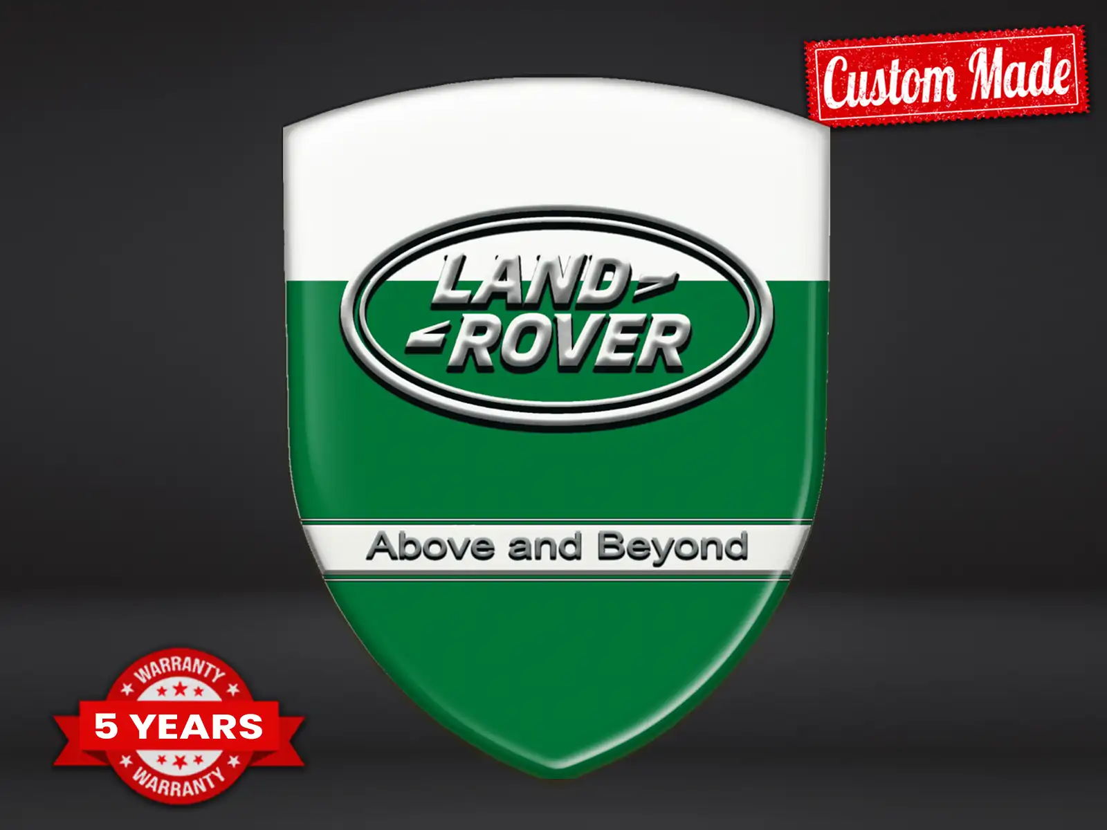 Land Rover Heckscheibenaufkleber Stern Premium Universal Auto